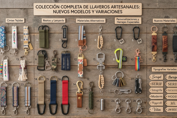 DIFERFENTES LLAVEROS